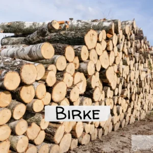 Stammholz - Birke - halbe LKW-Ladung 20 RM